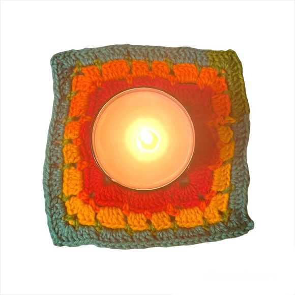 Handmade crochet coaster - Picture 3 of 3